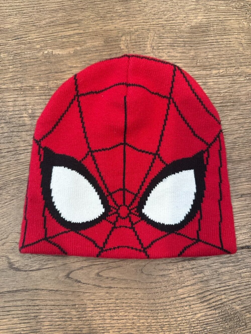 Marvel Spider-Man Kids Beanie Hat Red Knit H&M 2T–6Y